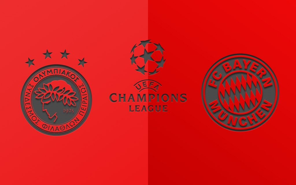 ONE88 Nhận định bóng đá Olympiakos vs Bayern Munich - 02h00 23/10/2019